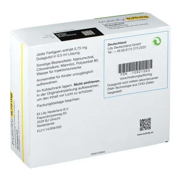 trulicity 0,75 mg Koupit